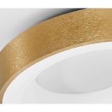 Nova Luce RANDO THIN mennyezeti lámpa, matt arany, 3000K melegfehér, beépített LED, 30W, 1845 lm, 9353832