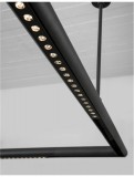 Nova Luce sín sarokelem, profile mágnes profilos sínrendszerhez, fekete, 9136290
