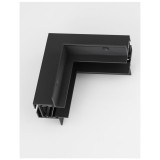 Nova Luce sín sarokelem, profile mágnes profilos sínrendszerhez, fekete, 9236105