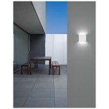 Nova Luce SOHO kültéri fali lámpa, fehér, 3000K melegfehér, beépített LED, 1x6W, 480 lm, 740402