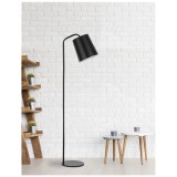 Nova Luce STABILE mennyezeti lámpa, fekete, E27 foglalattal, max. 1x42W, 549603