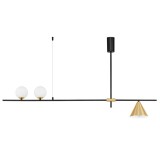 Nova Luce SWAY függeszték, arany, G9 foglalattal, max. 3x5W, 9501237