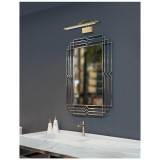 Nova Luce TIFFANY fürdőszobai fali lámpa, réz, 4000K természetes fehér, beépített LED, 1x12W, 720 lm, 9141288