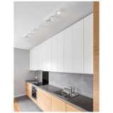 Nova Luce TOD spotlámpa, falra/mennyezetre szerelhető, 3 db billenthető lámpafejjel, fehér, GU10-MR16 foglalattal, max. 3x10W, 9012301