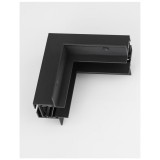 Nova Luce V-CONNECTOR sín sarokelem, profile mágnes profilos sínrendszerhez, fekete, 9236105