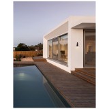 Nova Luce VEIRO kültéri fali lámpa, sötétszürke, 3000K melegfehér, max. 6W, 440 lm, 9104835