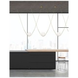 Nova Luce VITTON 1 ágú függeszték, arany, E27 foglalattal, max. 1x28W, 8279601