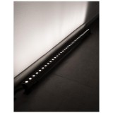 Nova Luce WALL WASHER kültéri falmosó világítás, króm, 3000K melegfehér, beépített LED, 1x15W, 1200 lm, 9011102