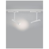 Nova Luce WANG 3 fázisú sínre szerelhető lámpa, fehér, 3000K melegfehér, beépített LED, 1x12W, 960 lm, 9123132