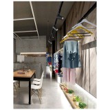 Nova Luce WEST 3 fázisú sínre szerelhető lámpa, fekete, 3000K melegfehér, beépített LED, 1x20W, 2100 lm, 9011952