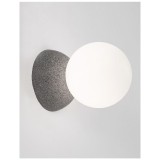 Nova Luce ZERO fali lámpa, szürke, G9 foglalattal, max. 1x5W, 9577012