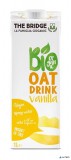 Növényi ital, bio, dobozos, 1 l, THE BRIDGE, zab, vaníliás
