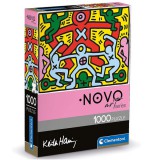 Novo Art: Keith Haring - Cím nélküli festmény 1000 db-os puzzle - Clementoni