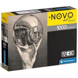 Novo Art: M. C. Escher - Hand with Reflecting Sphere 1000 db-os puzzle - Clementoni