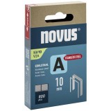NOVUS tűzőkapocs A 53 V2A nemesacél 10 mm 800 db