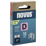 NOVUS tűzőkapocs D 53 F 10 mm 600 db
