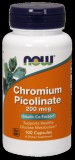 NOW Foods Chromium Picolinate 200mcg (100 kapszula)