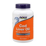 NOW Foods Cod Liver Oil 1000 mg (180 lágy kapszula)