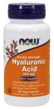 Now Foods Double Strength Hyaluronic Acid  (60 kap.)