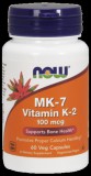 NOW Foods MK-7 Vitamin K-2 100mcg (60 kapszula)