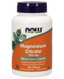 Now Foods Now Magnesium Citrate tabletta 200 mg 100 db
