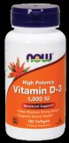 NOW Foods Vitamin D-3 1000IU (180 lágy kapszula)
