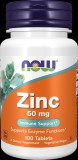 Now Foods Zinc 50 mg (100 tab.)