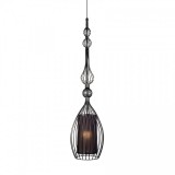 Nowodvorski ABI 1 ágú függeszték, fekete, E27 foglalattal, 1x28W, TL-8864