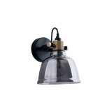 Nowodvorski AMALFI fali lámpa, szürke, E27 foglalattal, 1x42W, TL-9154