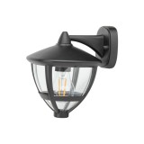 Nowodvorski AMELIA fali lámpa, fekete, E27 foglalattal, 1x10W, TL-10495