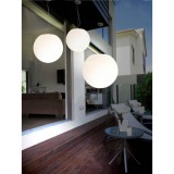 Nowodvorski CUMULUS kültéri függeszték, fehér, E27 foglalattal, 1x42W, TL-9715