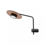 Nowodvorski DISK fali lámpa, barna, GX53 foglalattal, 1x8W, TL-7645