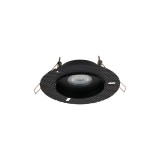 Nowodvorski ECHO fürdőszobai süllyeszthető lámpa, fekete, GU10 foglalattal, 1x15W, TL-8372