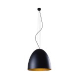 Nowodvorski EGG 1 ágú függeszték, fekete, E27 foglalattal, 5x28W, TL-9024