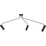 Nowodvorski EYE SUPER mennyezeti lámpa, fekete, GU10 foglalattal, 3x35W, TL-6504