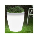 Nowodvorski FLOWERPOT kültéri állólámpa, fehér, E27 foglalattal, 1x42W, TL-9711