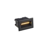 Nowodvorski kültéri beépíthető lámpa, fekete, Beépített LED, 1x3W, 220 lm, TL-8164
