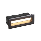 Nowodvorski kültéri beépíthető lámpa, fekete, Beépített LED, 1x5W, 380 lm, TL-8165