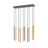 Nowodvorski LASER függeszték, réz, G9 foglalattal, 10x10W, TL-10705