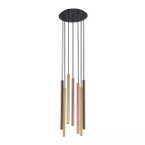 Nowodvorski LASER függeszték, réz, G9 foglalattal, 7x10W, TL-10704