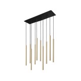 Nowodvorski LASER több ágú függeszték, réz, G9 foglalattal, 10x10W, TL-8924