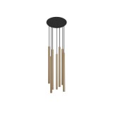 Nowodvorski LASER több ágú függeszték, réz, G9 foglalattal, 7x10W, TL-8921