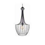 Nowodvorski LUKSOR 1 ágú függeszték, fekete, E27 foglalattal, 1x42W, TL-8851