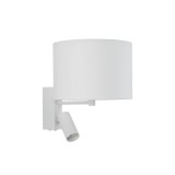 Nowodvorski Lusso fali lámpa, fehér, E27 foglalattal, 2x10W, TL-11520