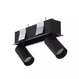 Nowodvorski MONO DEEP besüllyeszthető lámpa, fekete, GU10 foglalattal, 2x10W, TL-10460