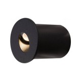 Nowodvorski OIA kültéri beépíthető lámpa, fekete, Beépített LED, 1x1W, 45 lm, TL-9102