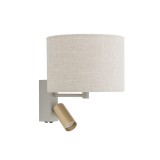 Nowodvorski Santana A fali lámpa, vajszínű, E27 foglalattal, 2x10W, TL-11654