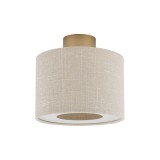 Nowodvorski Santana S mennyezeti lámpa, vajszínű, E27 foglalattal, 1x15W, TL-11650