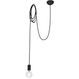 Nowodvorski SPIDER BLACK 1 ágú függeszték, fekete, E27 foglalattal, 1x42W, TL-6792