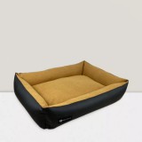 NRDOGS Soft Basket kutyafekhely - okkersárga S - (60 x 40 cm)